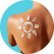 Body sun protection cream spray