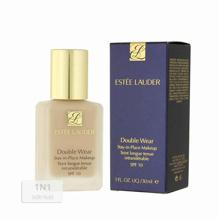 Liquid Make Up Base Estee Lauder Double Wear Stay-in-Place Nº 1N1 Ivory Nude Spf 10 30 ml 30 L