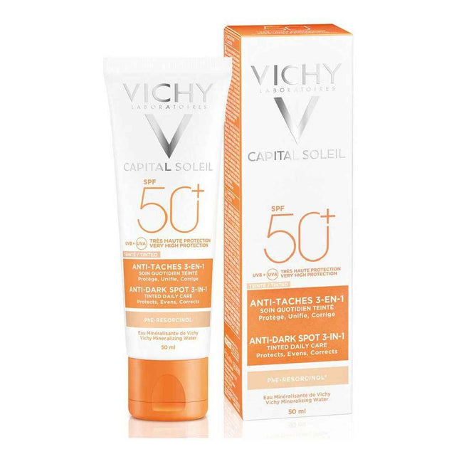 Facial Cream Vichy 54827 Spf 50 50 ml 3-in-1