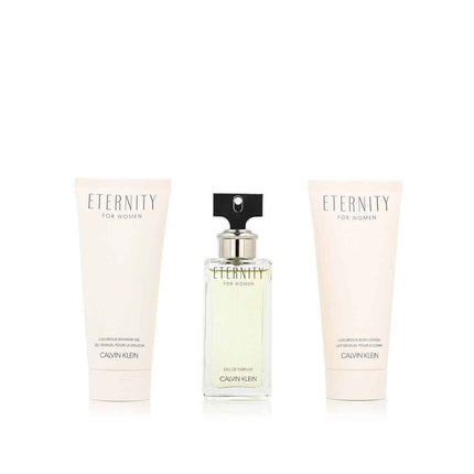 Women's Perfume Set Calvin Klein Eternity for Women 3 Pieces