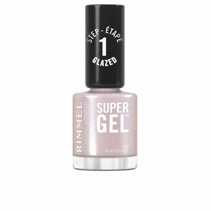 Nail polish Rimmel London RL SUPER GEL Nº 107-Glazed Out 12 ml