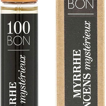 100BON Myrrhe & Encens Mystérieux Refillable Eau de Parfum Concentrate 15ml | Warm, Exotic & Oriental Unisex Fragrance