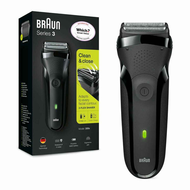 Rechargeable Electric Shaver Braun 3-300S/ZZ