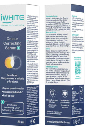 Dental Whitening Conditioner iWhite COLOUR CORRECTING sérum 30 ml