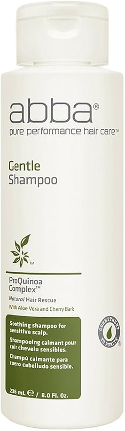 Abba Pure Gentle Shampoo 250ml | Soothing & Nourishing Cleanser for Sensitive Scalps