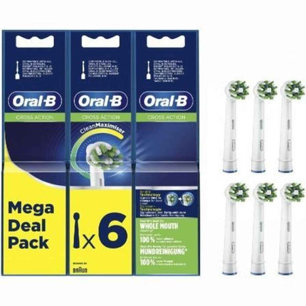 Spare for Electric Toothbrush Oral-B 6 Units