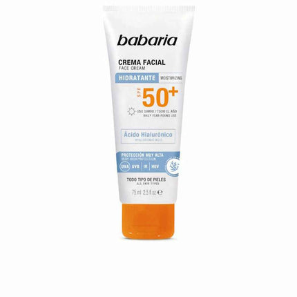 Tanning Enhancer Babaria SOLAR Spf 50+ 75 ml