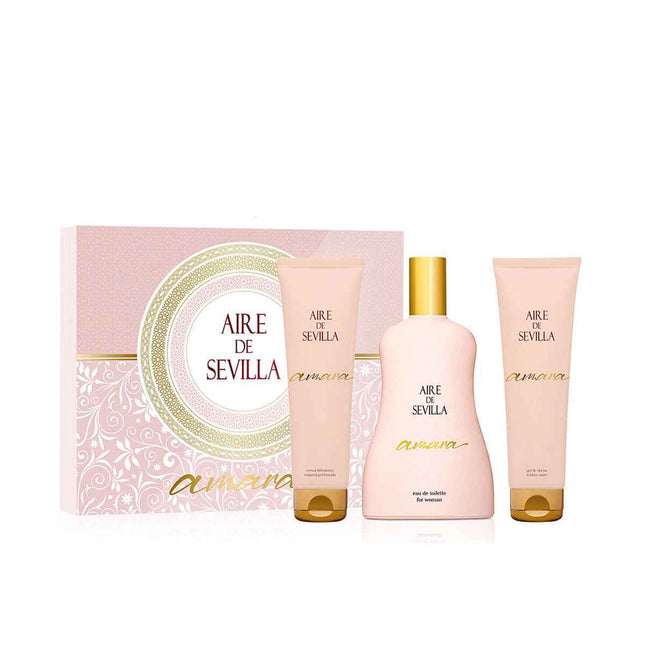 Women's Perfume Set Aire de Sevilla AMARA 3 Pieces