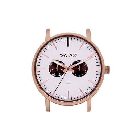 Unisex Watch Watx & Colors WXCA2735  Grey Pink Silver (Ø 44 mm)