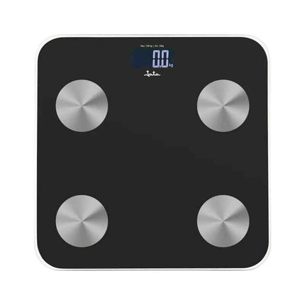 Digital Bathroom Scales JATA HBAS1155 Black Glass Tempered Glass 180 kg