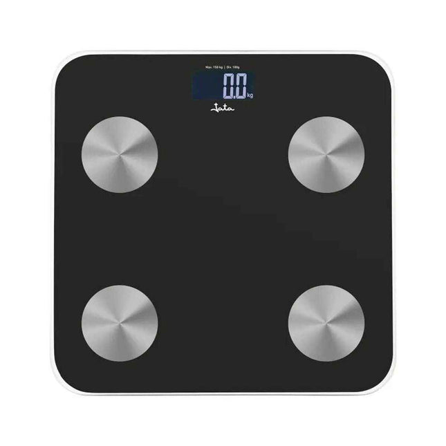 Digital Bathroom Scales JATA HBAS1155 Black Glass Tempered Glass 180 kg