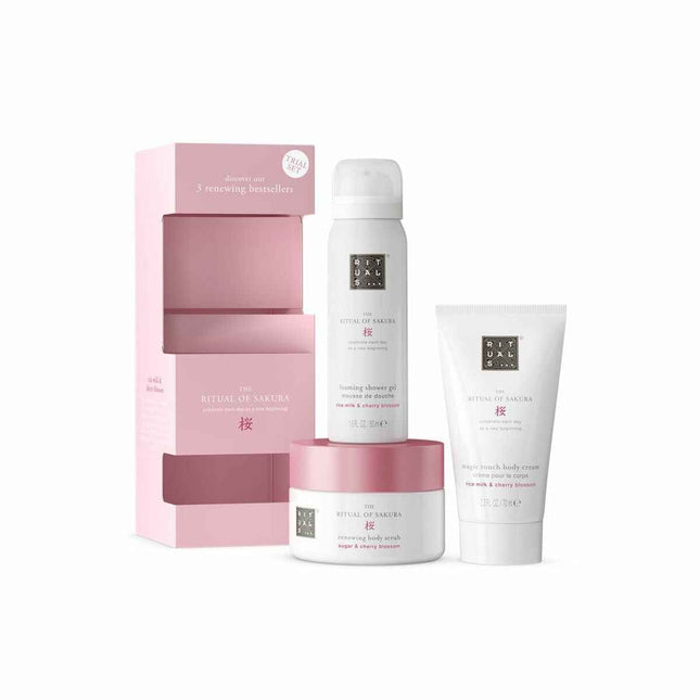 Unisex Cosmetic Set Rituals THE RITUAL OF SAKURA 3 Pieces