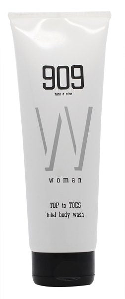 909 Top to Toes Woman Bath & Shower Gel 250ml | Luxurious, Refreshing & Nourishing Cleanser for Women