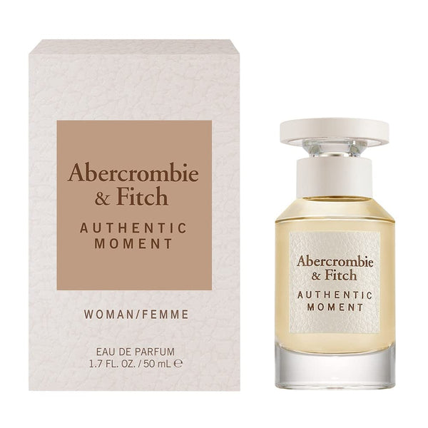 Abercrombie & Fitch Authentic Moment Woman Eau de Parfum 50 ml Spray | Playful, Fruity & Floral Fragrance