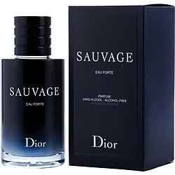 Dior Sauvage Eau Forte By Christian Dior Parfum Spray 3.4 Oz (alcohol Free)