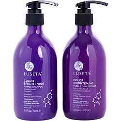 Color Brightening Purple Shampoo And Conditioner Set 16.9 Oz