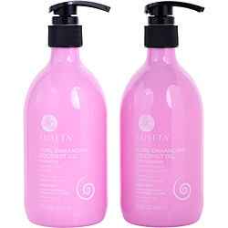 Curl Enhancing Coconut Oil Shampoo And Conditioner Set 16.9 Oz