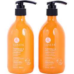 Turmeric & Collagen Shampoo And Conditioner Set 16.9 Oz