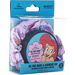 Disney Princess Ariel Duo: Gel Face Mask 30ml + Scrunchie --2pcs