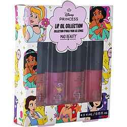 Disney Princess Lip Oil Collection: Apple + Cherry + Strawberry + Vanilla --4x4ml/0.13oz