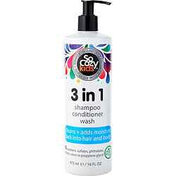 3 In 1 Shampoo + Conditioner + Wash 16 Oz