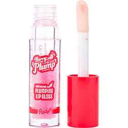 Rude Cosmetics Berry Plump Plumping Lip Gloss - Pink Sugar --4g/0.14oz By Rude Cosmetics