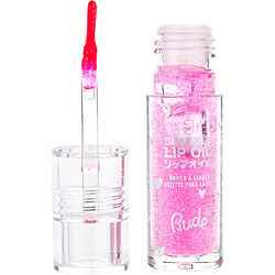 Rude Cosmetics Manga Collection Sparkle Lip Oil - Strawberry --4g/0.14oz By Rude Cosmetics