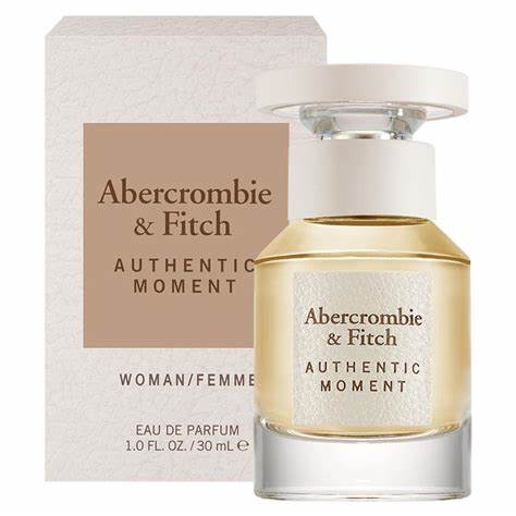 Abercrombie & Fitch Authentic Moment Woman Eau de Parfum 30 ml Spray | Playful, Fruity & Floral Fragrance