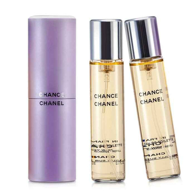 Chance Twist & Spray Eau De Toilette - 3x20ml/0.7oz