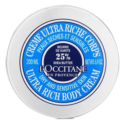 Shea Butter Ultra Rich Body Cream - 200ml/6.9oz