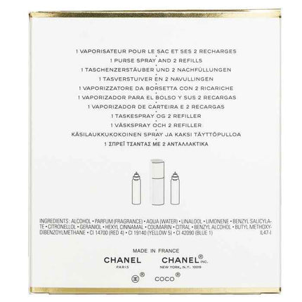 Coco Mademoiselle Twist & Spray Eau De Parfum - 3x20ml/0.7oz