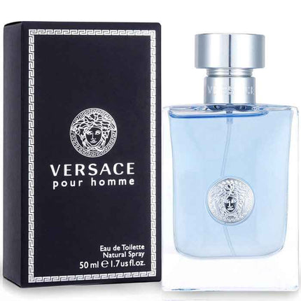 Versace Pour Homme Eau De Toilette Spray(with Box From Seasonal Set) - 50ml/1.7oz