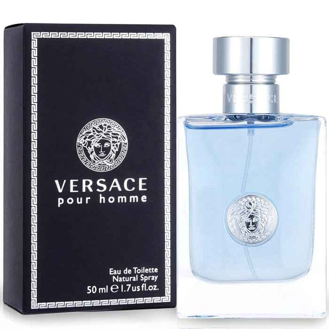 Versace Pour Homme Eau De Toilette Spray(with Box From Seasonal Set) - 50ml/1.7oz