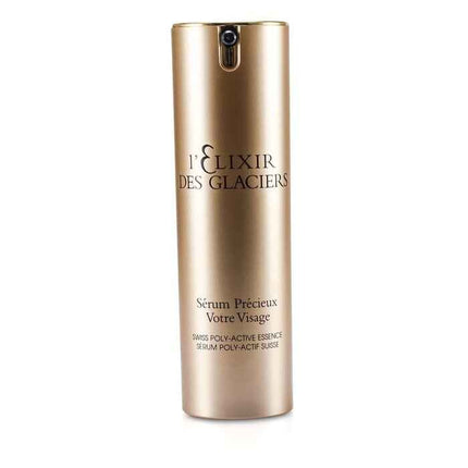 Elixir Des Glaciers Serum Precieux Votre Visage - Swiss Poly-active Essence (packaging Random Pick) - 30ml/1oz