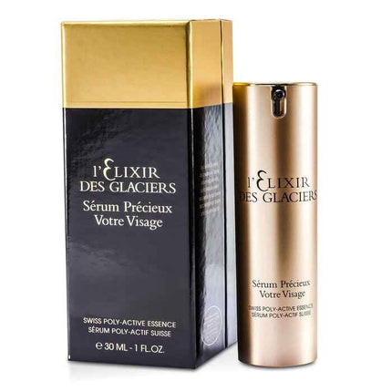 Elixir Des Glaciers Serum Precieux Votre Visage - Swiss Poly-active Essence (packaging Random Pick) - 30ml/1oz