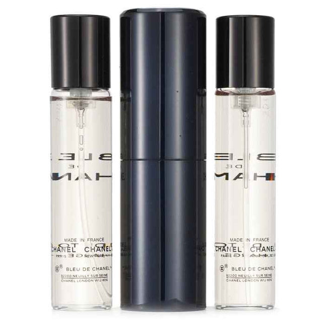 Bleu De Chanel Eau De Toilette Travel Spray & Two Refills - 3x20ml/0.7oz