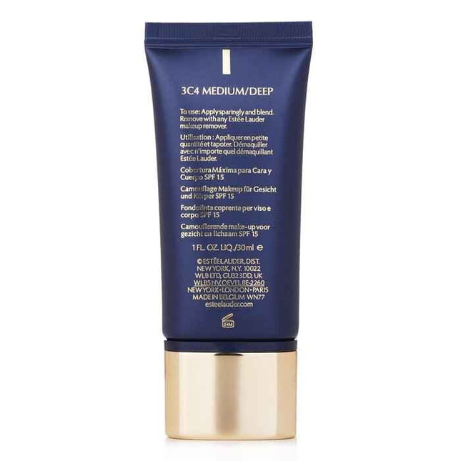 Double Wear Maximum Cover Camouflage Make Up (face & Body) Spf15 - #07/3c4 Medium/deep - 30ml/1oz Estee Lauder