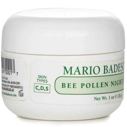 Bee Pollen Night Cream - For Combination/ Dry/ Sensitive Skin Types - 29ml/1oz