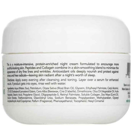 Protein Night Cream - For Dry/ Sensitive Skin Types - 29ml/1oz