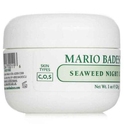 Seaweed Night Cream - For Combination/ Oily/ Sensitive Skin Types - 29ml/1oz