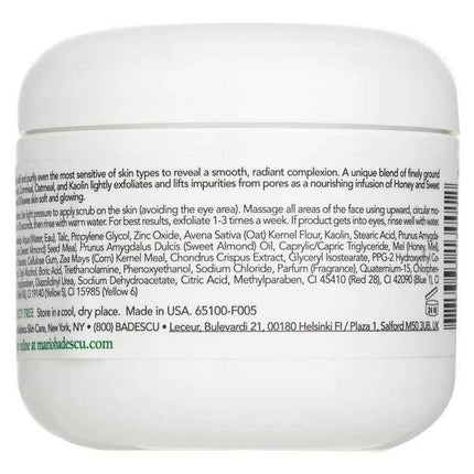 Almond & Honey Non-abrasive Face Scrub - For All Skin Types - 113ml