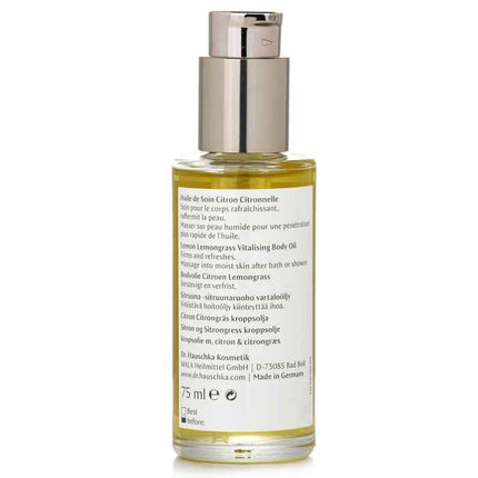 Lemon Lemongrass Vitalising Body Oil - Firms & Refreshes - 75ml/2.5oz