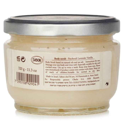 Body Scrub - Patchouli Lavender Vanilla - 320g/11.3oz