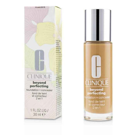 Beyond Perfecting Foundation & Concealer - # 18 Sand (m-n) - 30ml/1oz