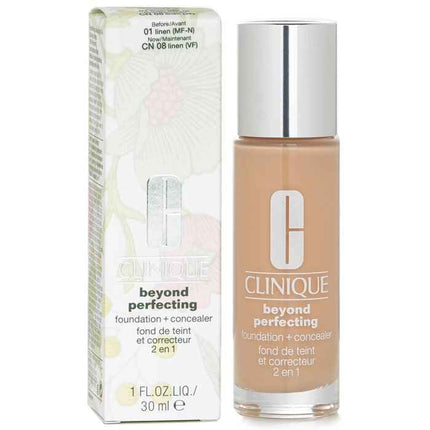 Beyond Perfecting Foundation & Concealer - # 01 Linen (vf-n) - 30ml/1oz