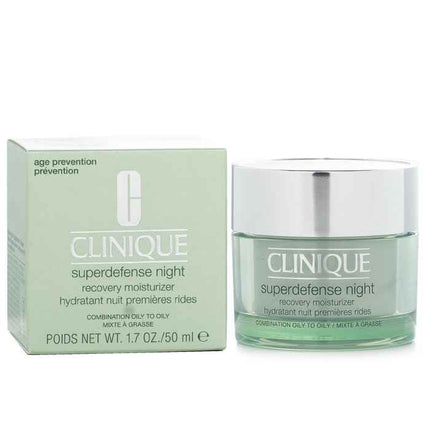 Superdefense Night Recovery Moisturizer - For Combination Oily To Oily - 50ml/1.7oz