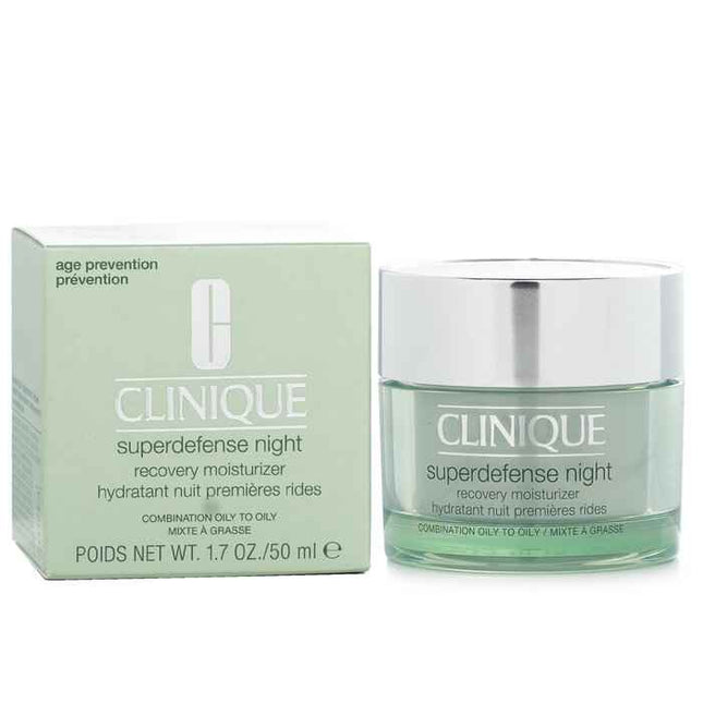 Superdefense Night Recovery Moisturizer - For Combination Oily To Oily - 50ml/1.7oz