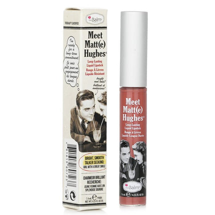 Meet Matte Hughes Long Lasting Liquid Lipstick - Sincere - 7.4ml/0.25oz Thebalm
