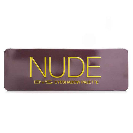 Eyeshadow Palette (12x Eyeshadow, 2x Applicator) - Nude - 12g/0.42oz
