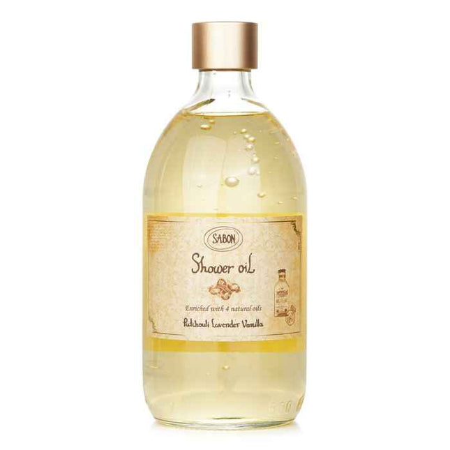 Shower Oil - Patchouli Lanvender Vanilla - 500ml/17.59oz
